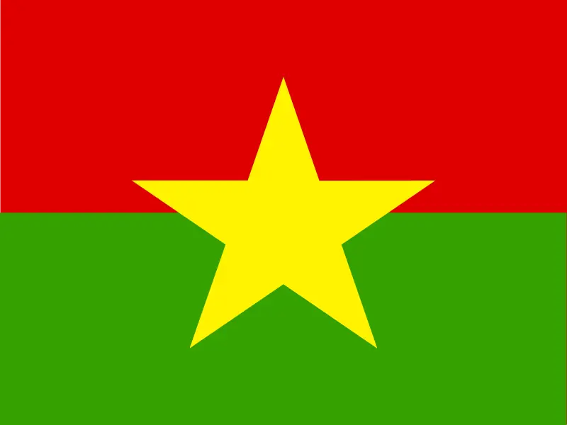 Drapeau — Burkina Faso