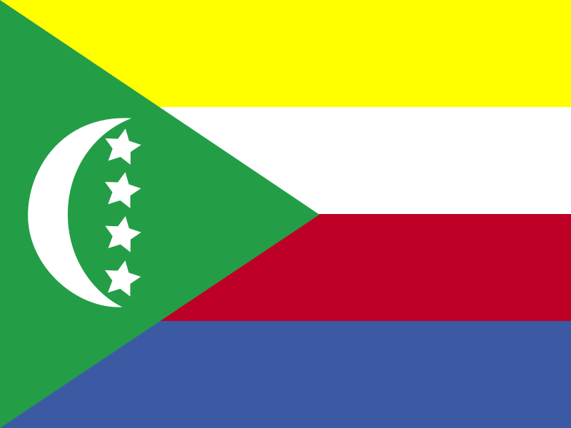 Drapeau — Comores