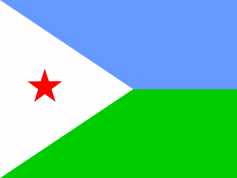 Drapeau — Djibouti