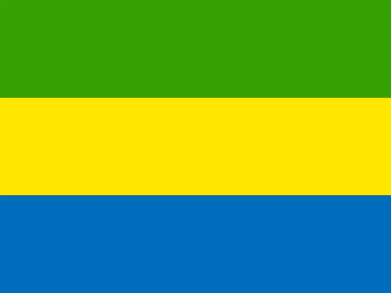 Drapeau — Gabon