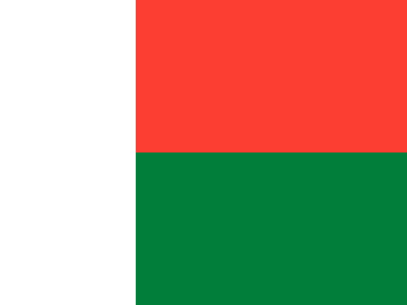 Drapeau — Madagascar