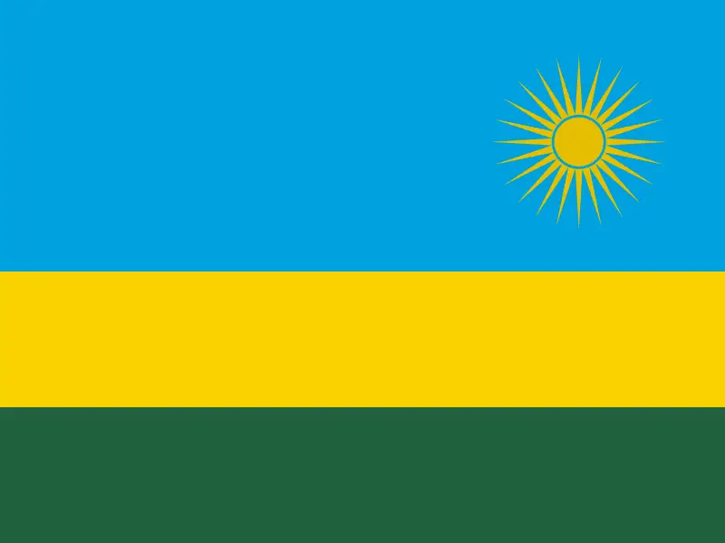 Drapeau — Rwanda